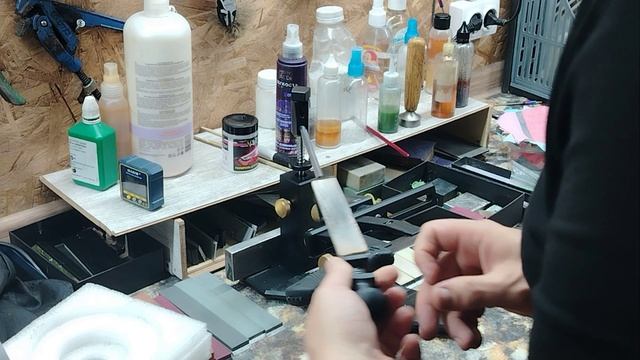Заточка пластилиновой стали
