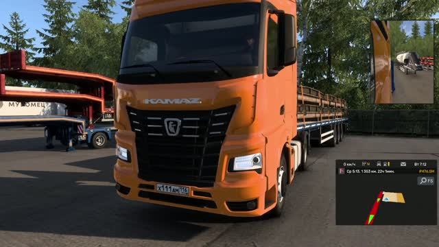 Euro Truck Simulator 2 .Камаз 54901