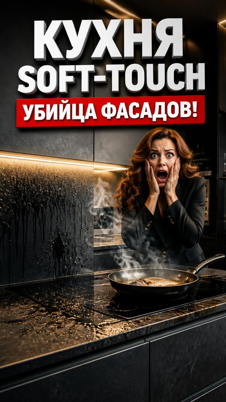 Пожарил рыбу — выбросил кухню? Фатальная ошибка софт-тач 🐟❌ #shorts