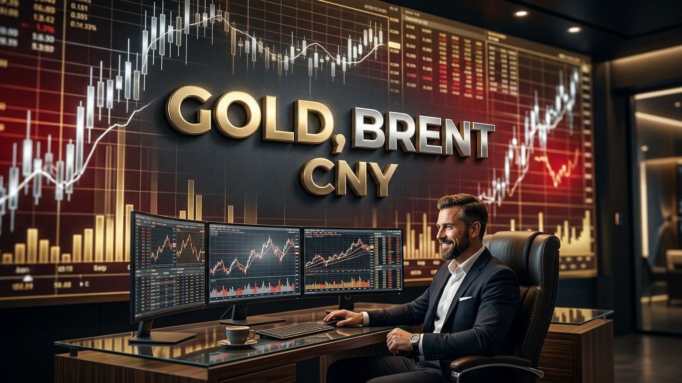 Обзор рынка 23.09.2026 | GOLD, BRENT, CNY