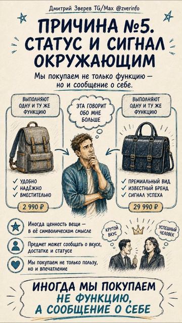 8 причин почему покупаем то, что нам не нужно