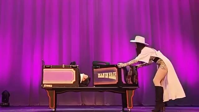 Magician Bound Gagged And Sawed In Half