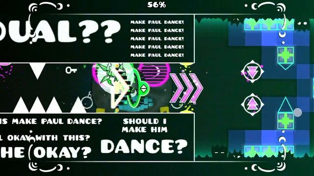 Сложнейший уровень с пауком! Make Paul Dance
