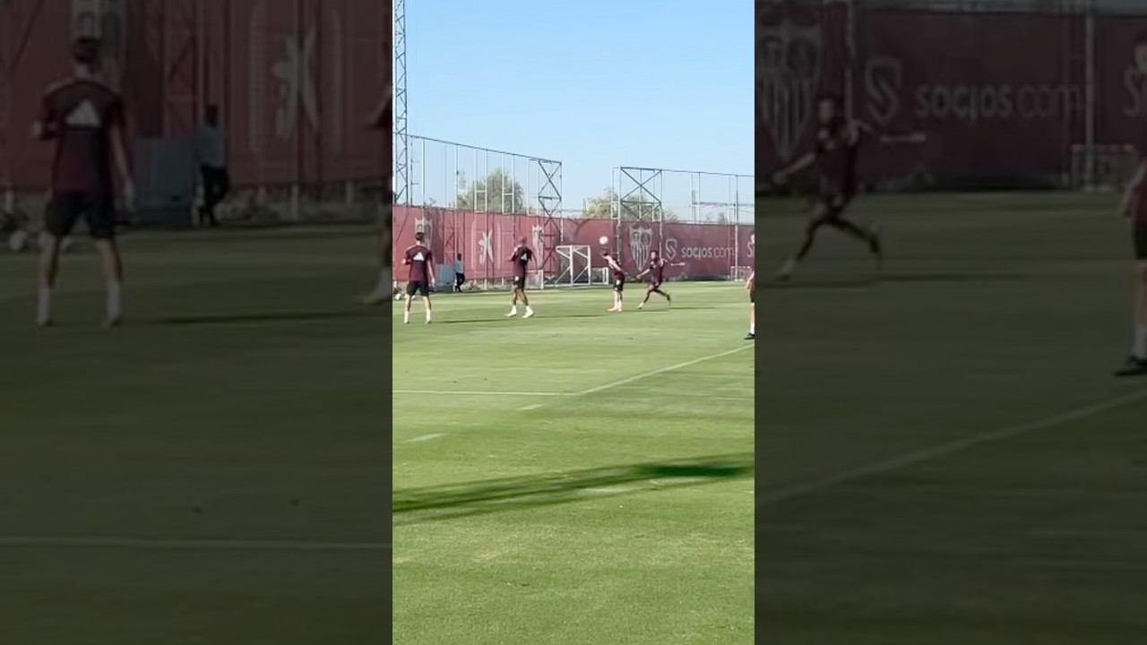 CHIDERA EJUKE  #training #sevillafc #shorts #goal