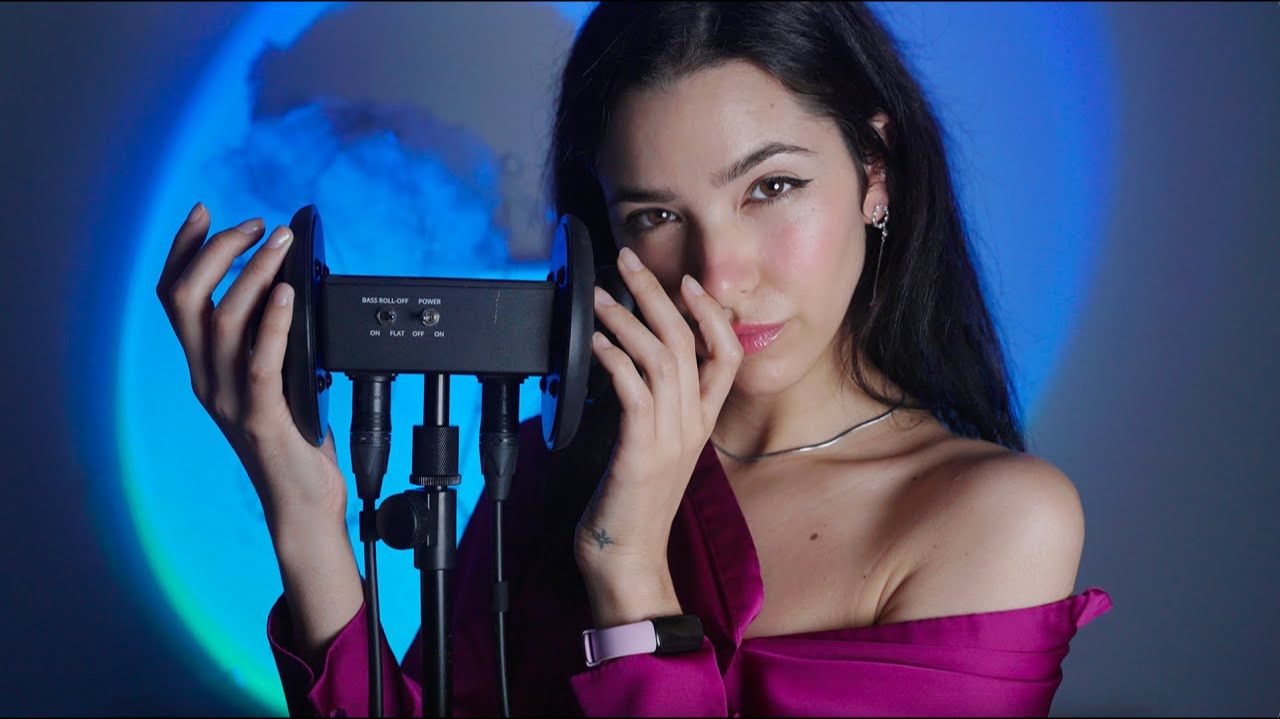 ASMR Pure Relaxation With Oily Ear Massage (and Whispers) (Spanish + ENG Subtitles)