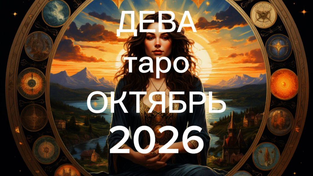 ДЕВА таро-прогноз на ОКТЯБРЬ 2026 от Марии Тихоновой