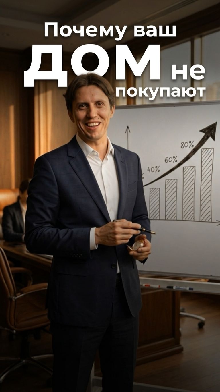Хотите продать свой дом быстро, выгодно и без нервов?