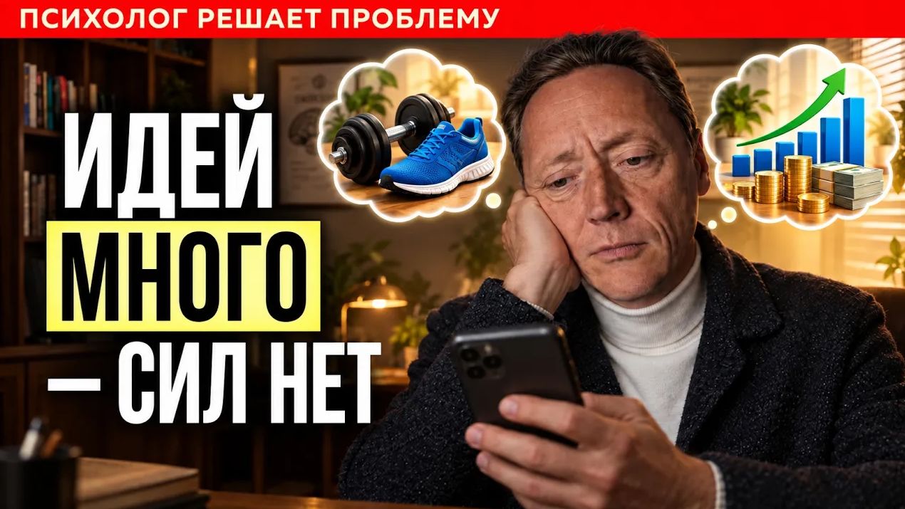 ЗАГОРАЮСЬ И БРОСАЮ! Как перестать тормозить себя и РЕАЛИЗОВАТЬ идеи? Александр Волынский