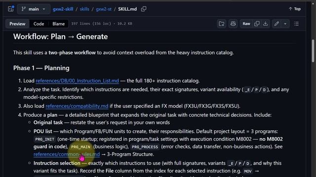 Написание программы на ПЛК в GX Works 2 с ИИ Агентом Pi и DeepSeek V4