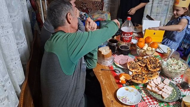 День рождения У Дианы/ Целое кино😊.Дискотека у детей/ Наш стол.