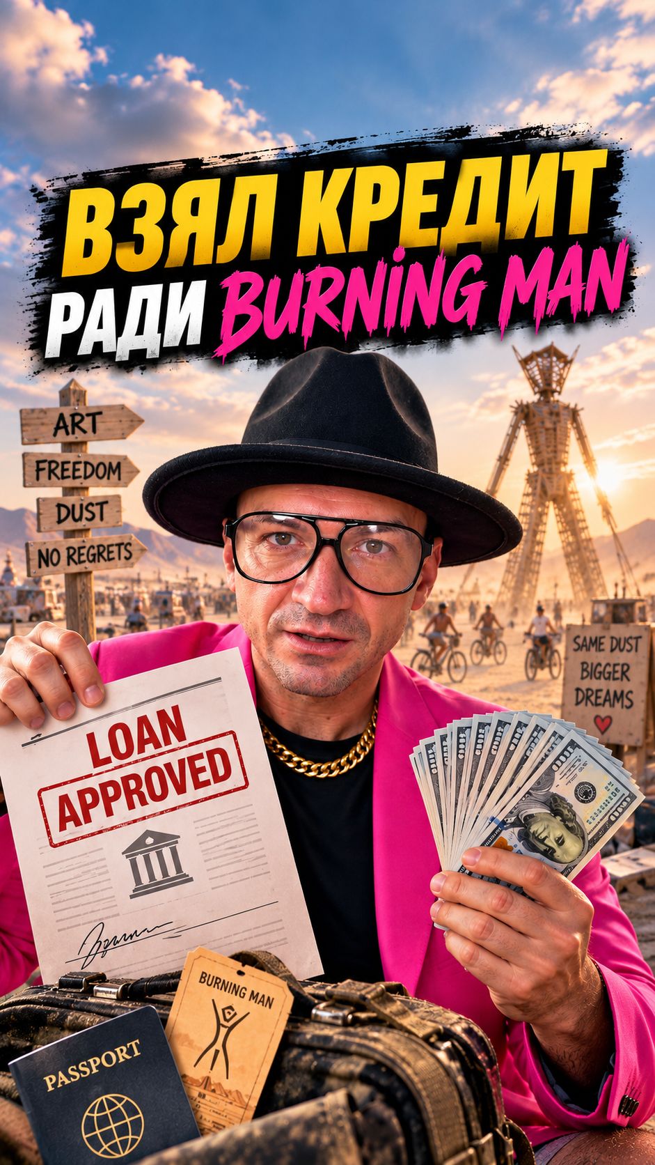 Взял кредит на Burning Man