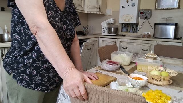 Обед готов и сделала калину на зиму.