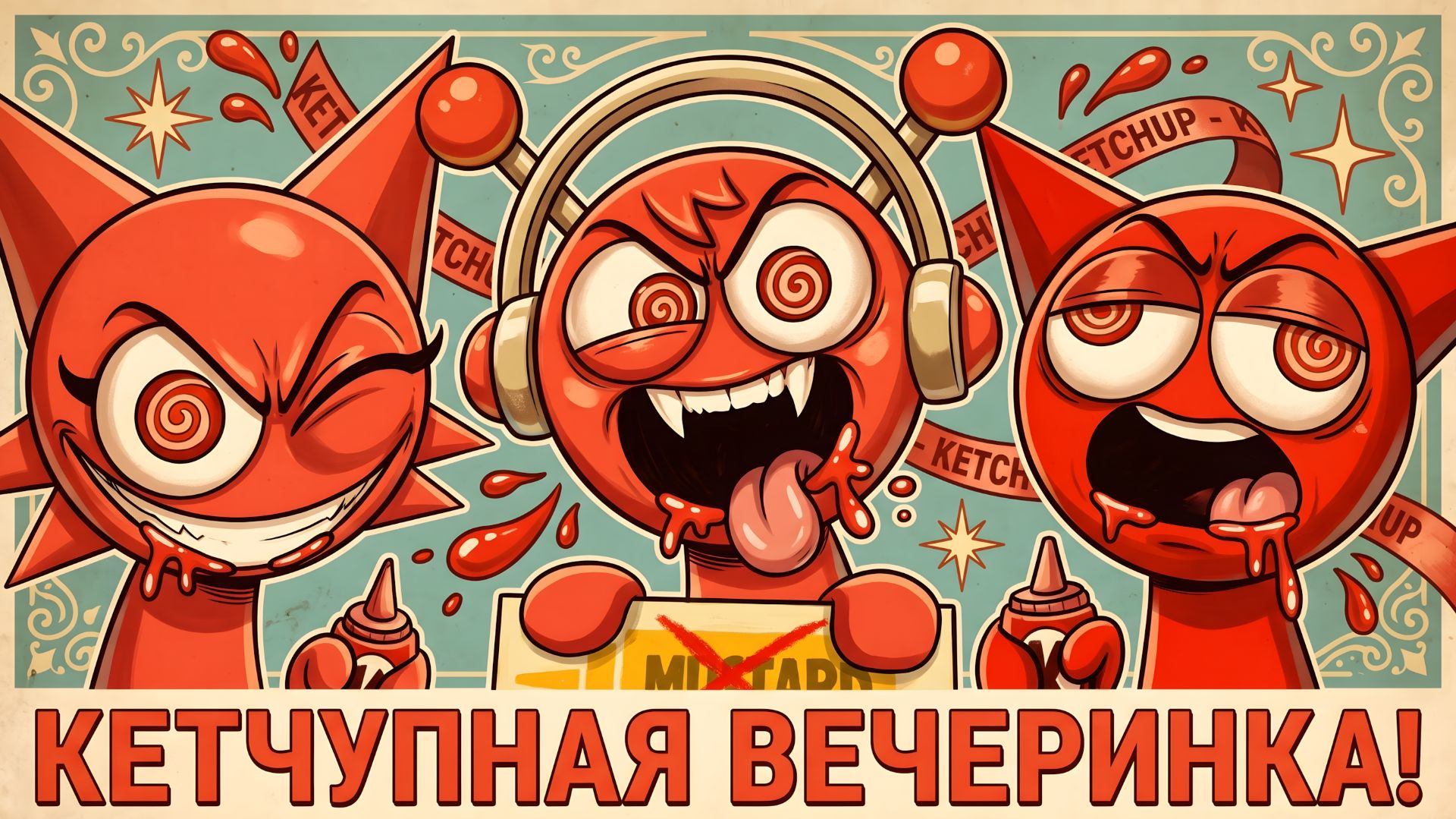 🍅 INCREDIBOX SPRUNKI 🎶 КЕТЧУПНАЯ ВЕЧЕРИНКА! Веселье начинается.
