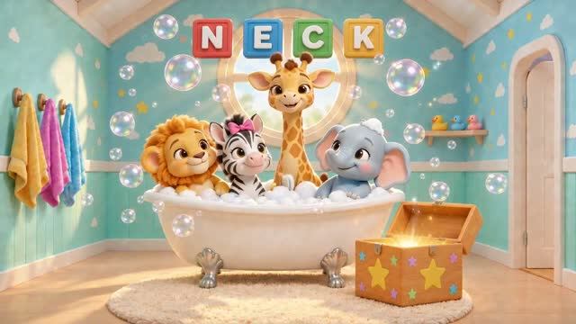 Splish-Splash, Bubbles! 🛁 Bath Time Song For Kids | Cub Club Nursery Rhymes