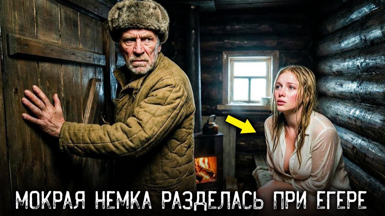 ОНА ДУМАЛА ЭТО КОНЕЦ! Егерь запер мокрую немку в бане и... ТАКОГО НЕ ОЖИДАЛ НИКТО!
