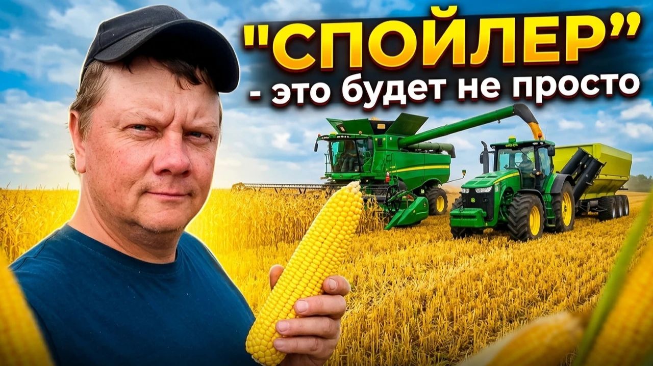 КУКУРУЗА - миссия невыполнима!!! Начало уборки 