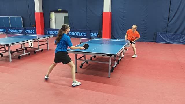 ФИНАЛ I Vs II Морозова К. (561) - Чирков А. (716) 07.09 турнир по настольному теннису ТТМаршал