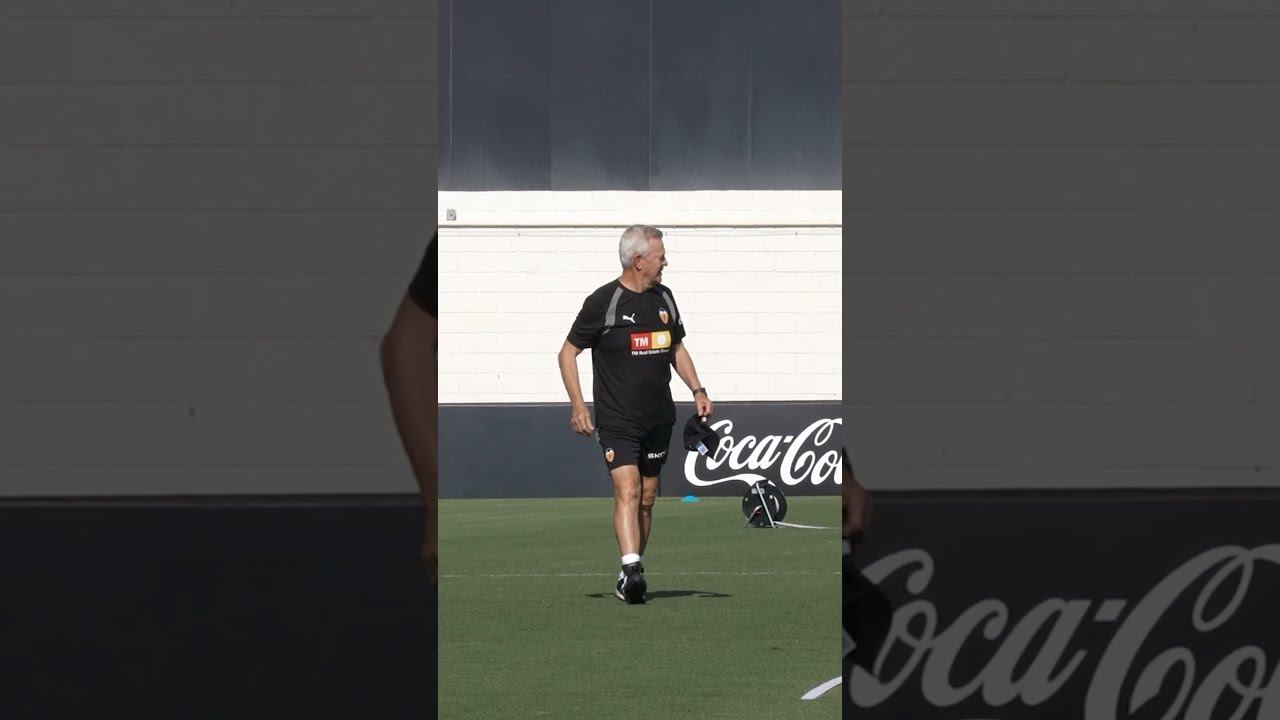 ¡Primer Entrenamiento De Javier Aguirre Al Mando Del Valencia CF!