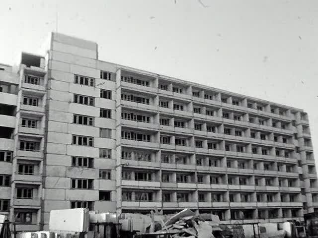 1977 год. Тюмень. Строительство болгарских пансионатов.