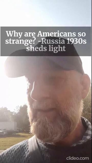 WHY AMERICANS ARE SO STRANGE...