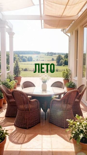 Всесезонная садовая мебель
