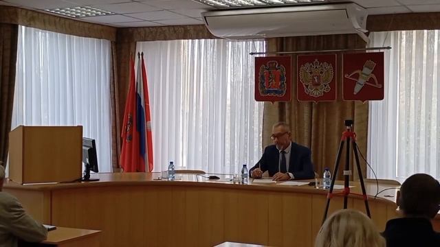 Евгений Пенский о строительстве котельной в деревне Каменка