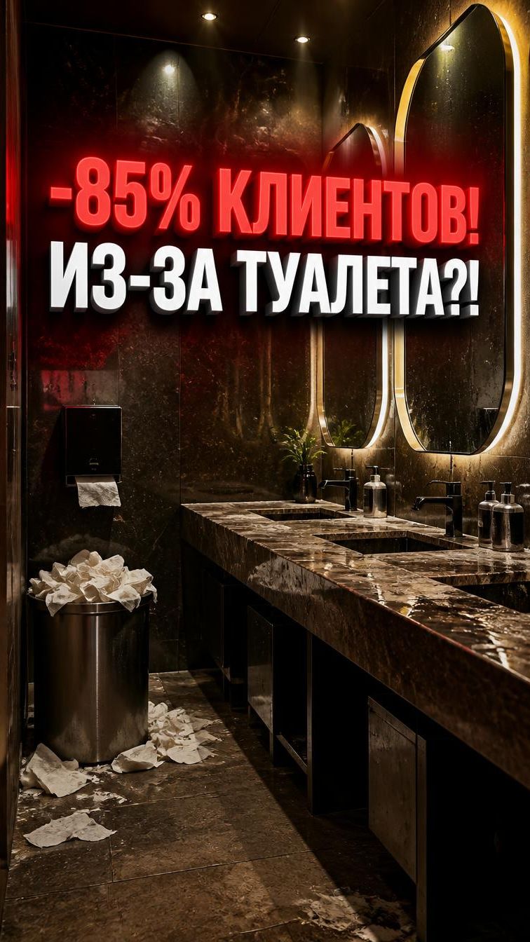 Как санузел убивает продажи на миллионы рублей?! 😱💸 #бизнес