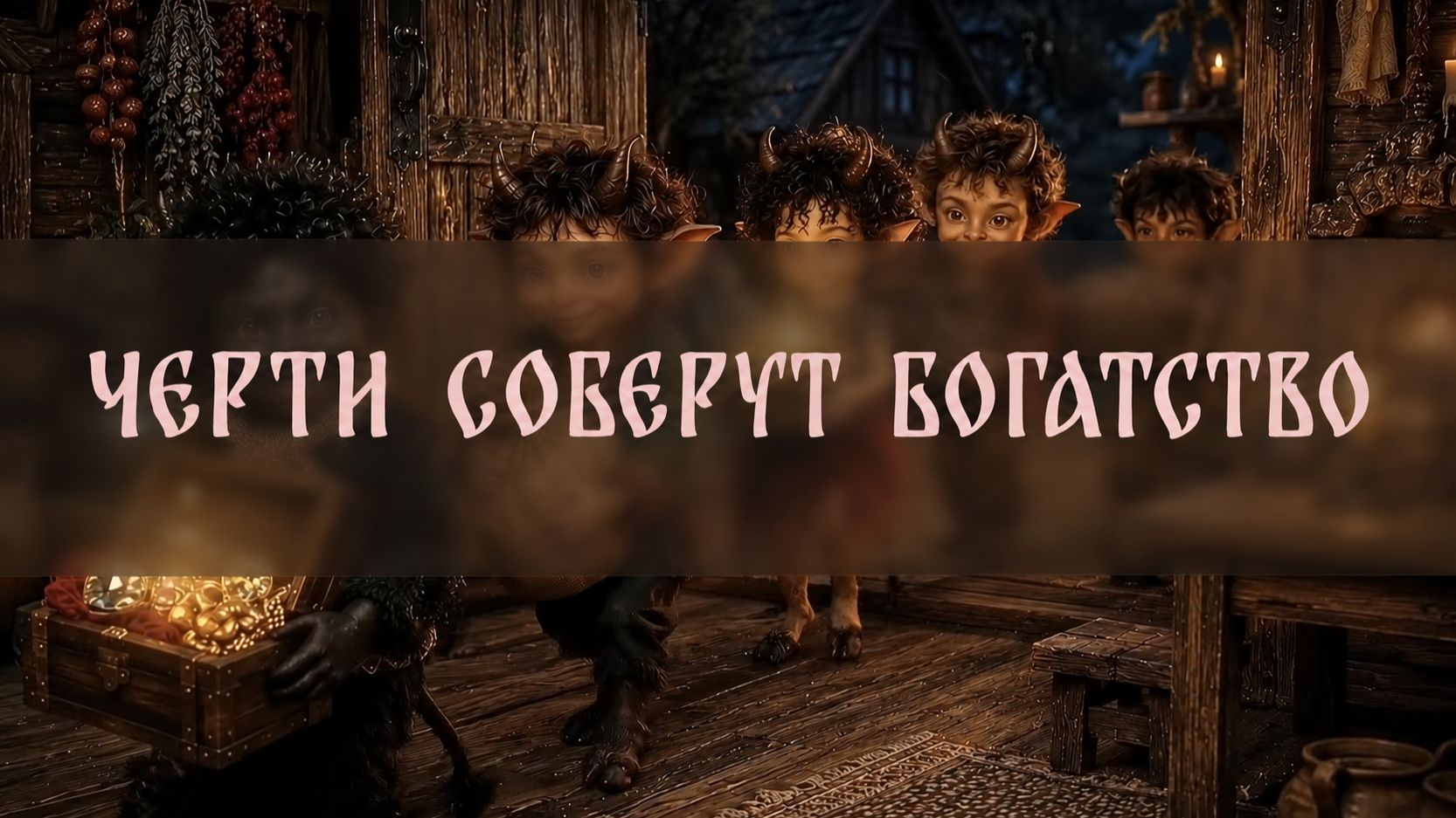 ЧЕРТИ СОБЕРУТ БОГАТСТВО. ЗАГОВОР -ПЕСНЯ. ДЛЯ ВСЕХ ▴ ВЕДЬМИНА ИЗБА. ИНГА ХОСРОЕВА