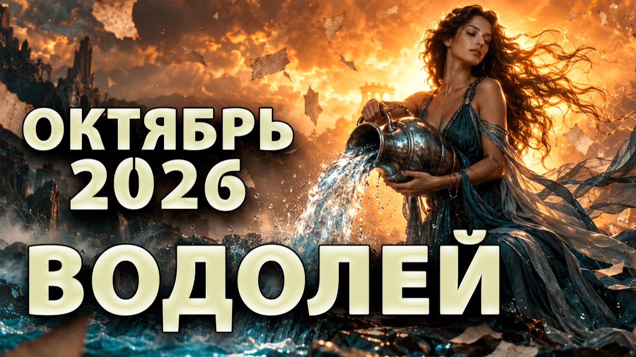 ВОДОЛЕЙ - ГОРОСКОП на ОКТЯБРЬ 2026