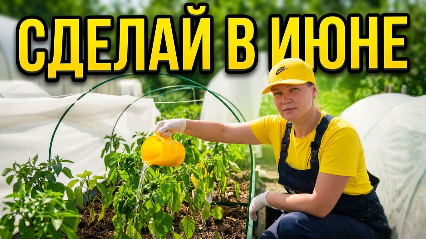 Агротехника  сладкого  перца в открытом грунте в июне для большого урожая.