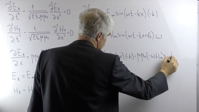 Электричество и магнетизм Лекция 15 часть 1 Решение для плоской электромагнитной волны