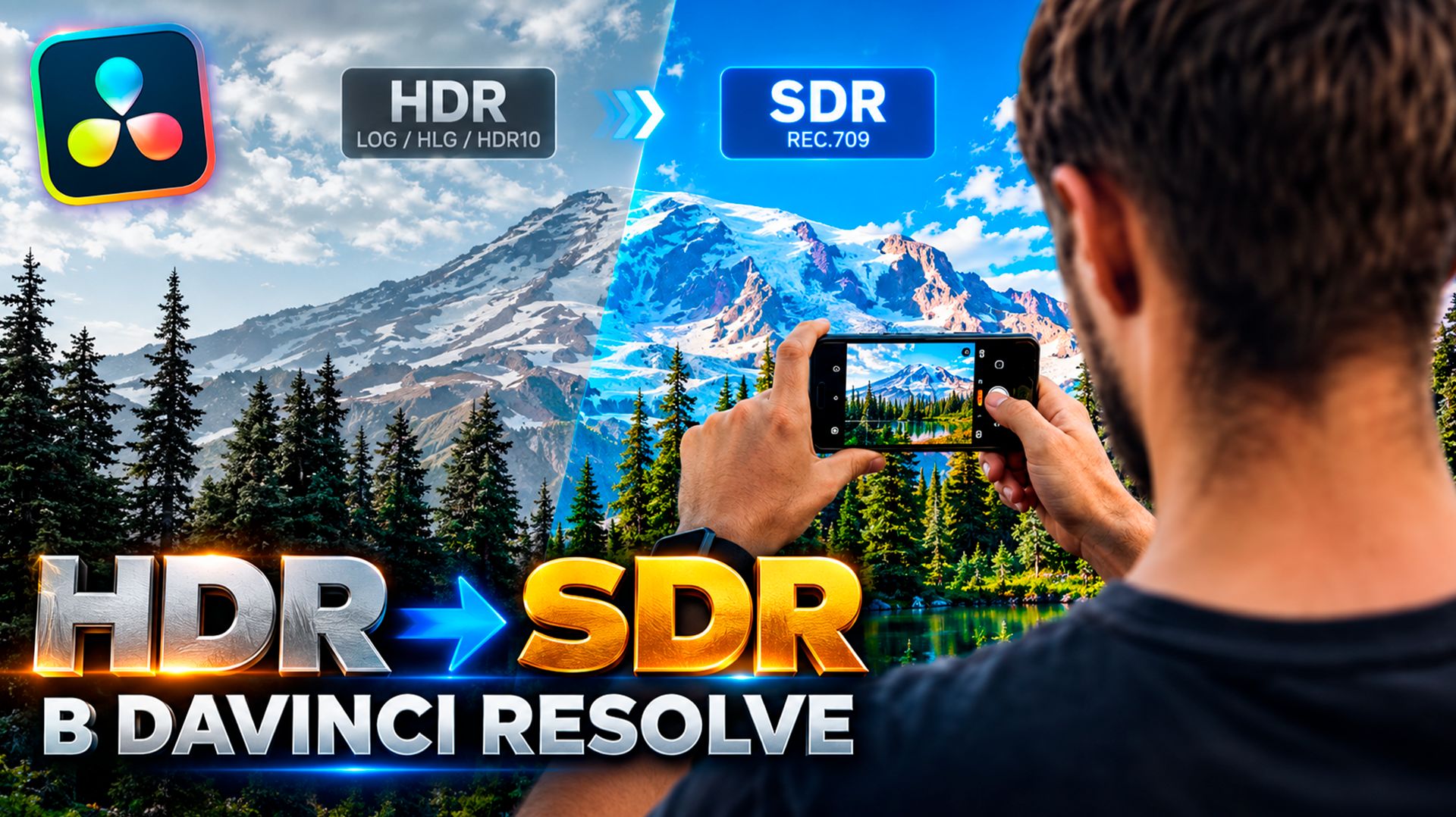 Как проявить HDR в DaVinci Resolve? | Работаем с HDR контентом в DaVinci