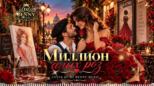 Миллион алых роз _ Cover By DJ Benny Music_1080p