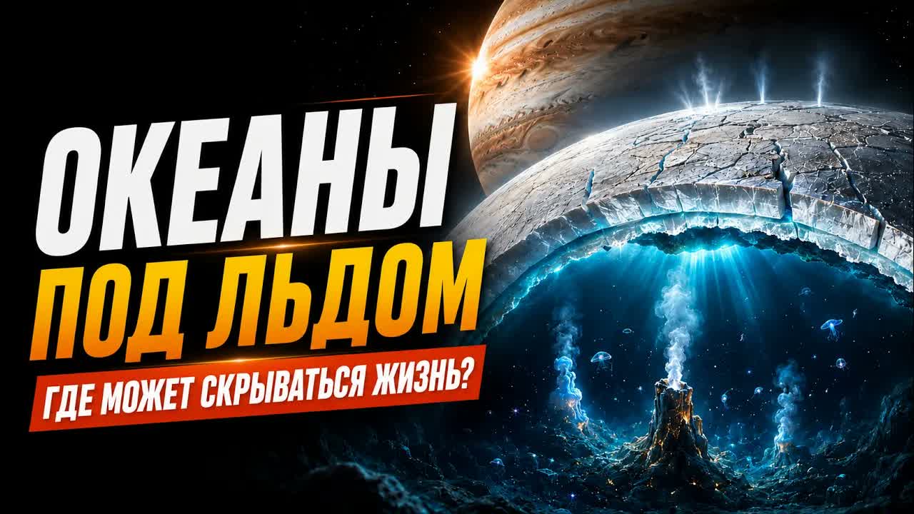 ИНТЕРЕСНО О КОСМОСЕ! Где в Солнечной системе искать жизнь кроме Земли? ДЛЯ СНА 😴