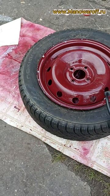 Шиномонтаж и покраска дисков своими руками