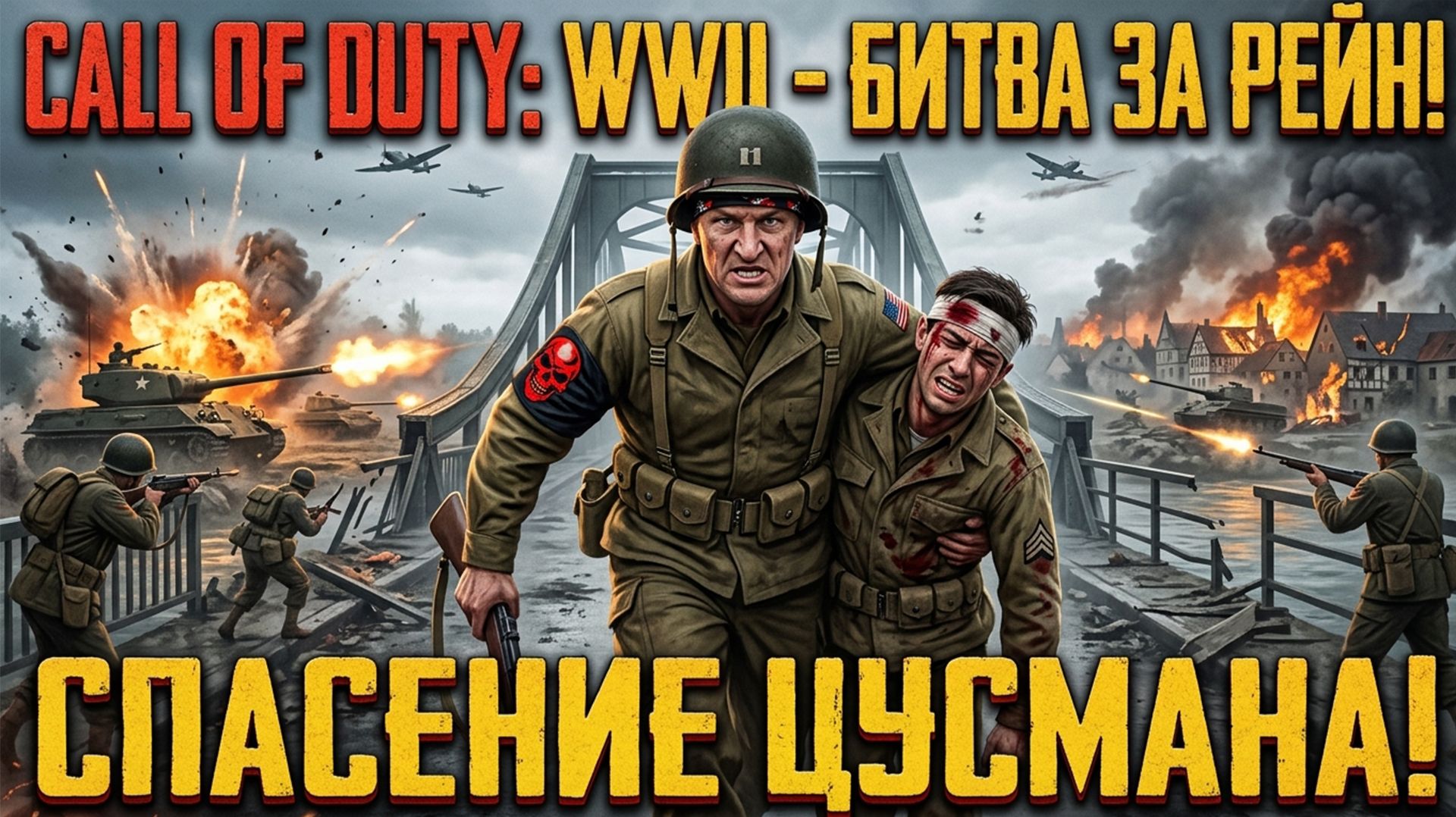 Call Of Duty: WW2 (World War 2) «РЕЙН» ➤ Прохождение на Русском - 11 ФИНАЛ