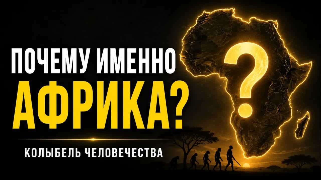 АФРИКА И РОЖДЕНИЕ ЧЕЛОВЕЧЕСТВА! ДЛЯ СНА 😴