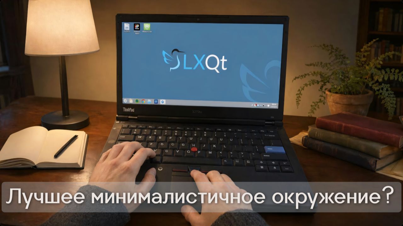 Минималистичное DE в Linux  LXQT