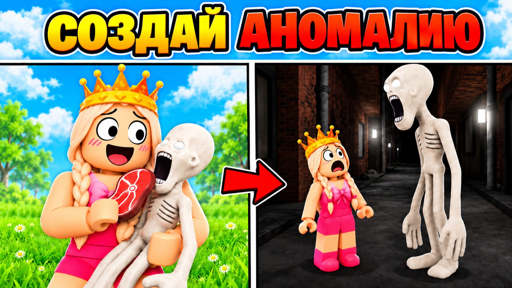 Такую аномалию я не ожидала увидеть 🫣 Создай АНОМАЛИЮ 😱 новая игры роблокс