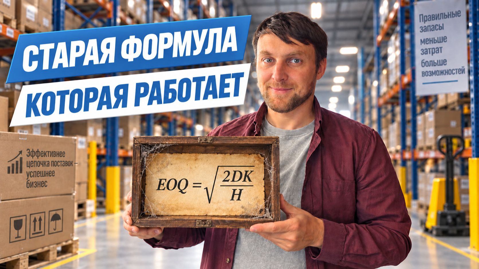 Формула Уилсона: как рассчитать оптимальный размер заказа в Excel