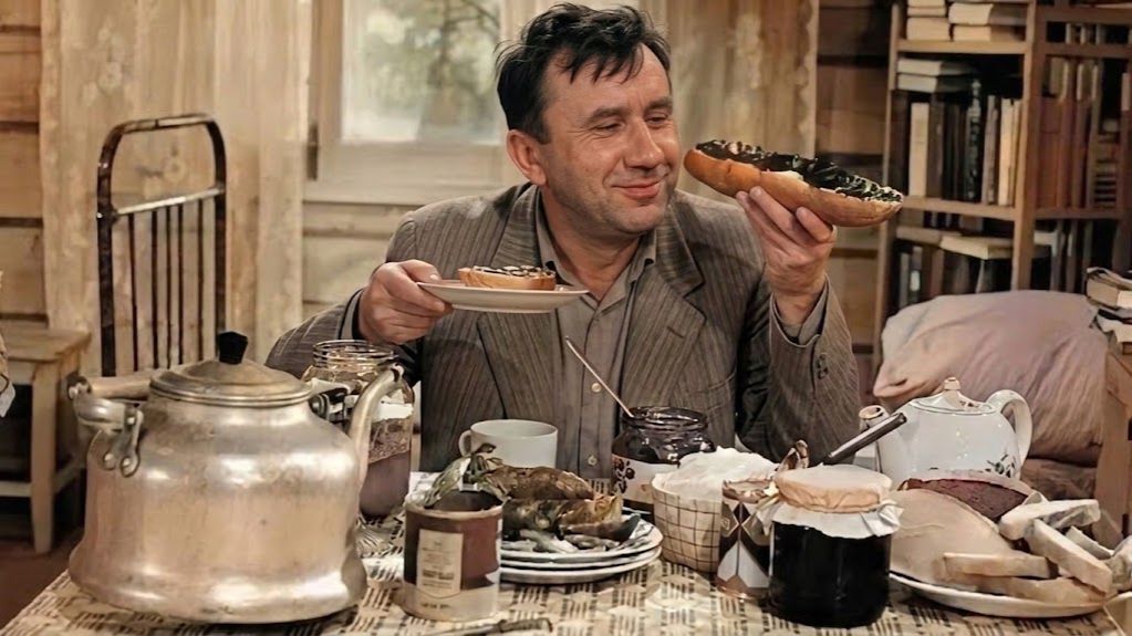 ...зима... - Чай с вареньем....автор ролика Светлый