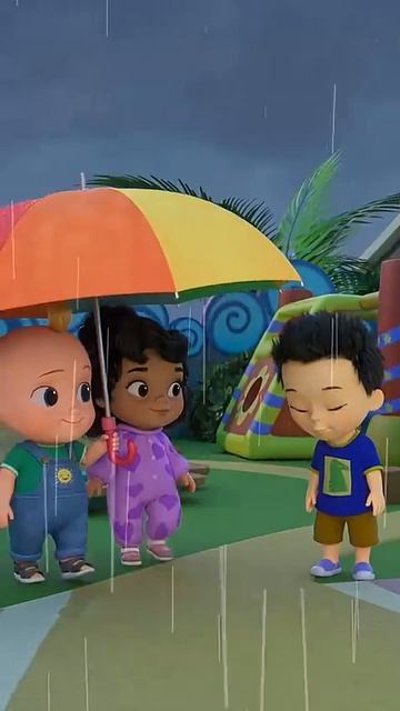 Compartilhar E Cuidar - Chuva, Chuva, Vá Embora _ Desenho Infantil - LooLoo Kids