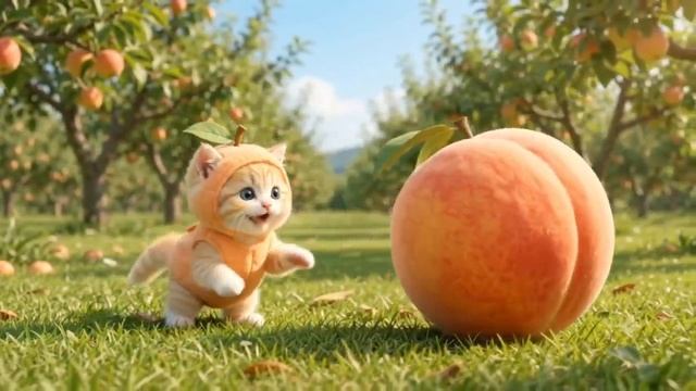 LIVE ASMR , Little Paws Tries Every Fruit - Cute Kitten Eating & Relaxing Sounds