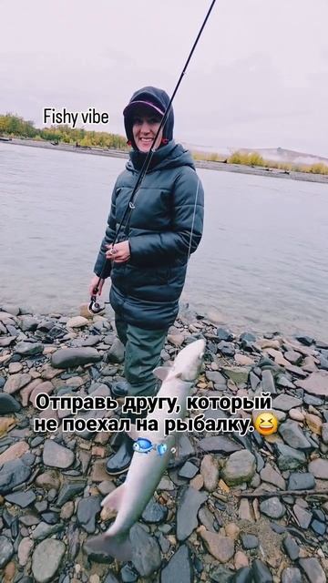 Рыбный вайб.🐟🎣💙 #nastikae #рыбалка #fishing #мальма