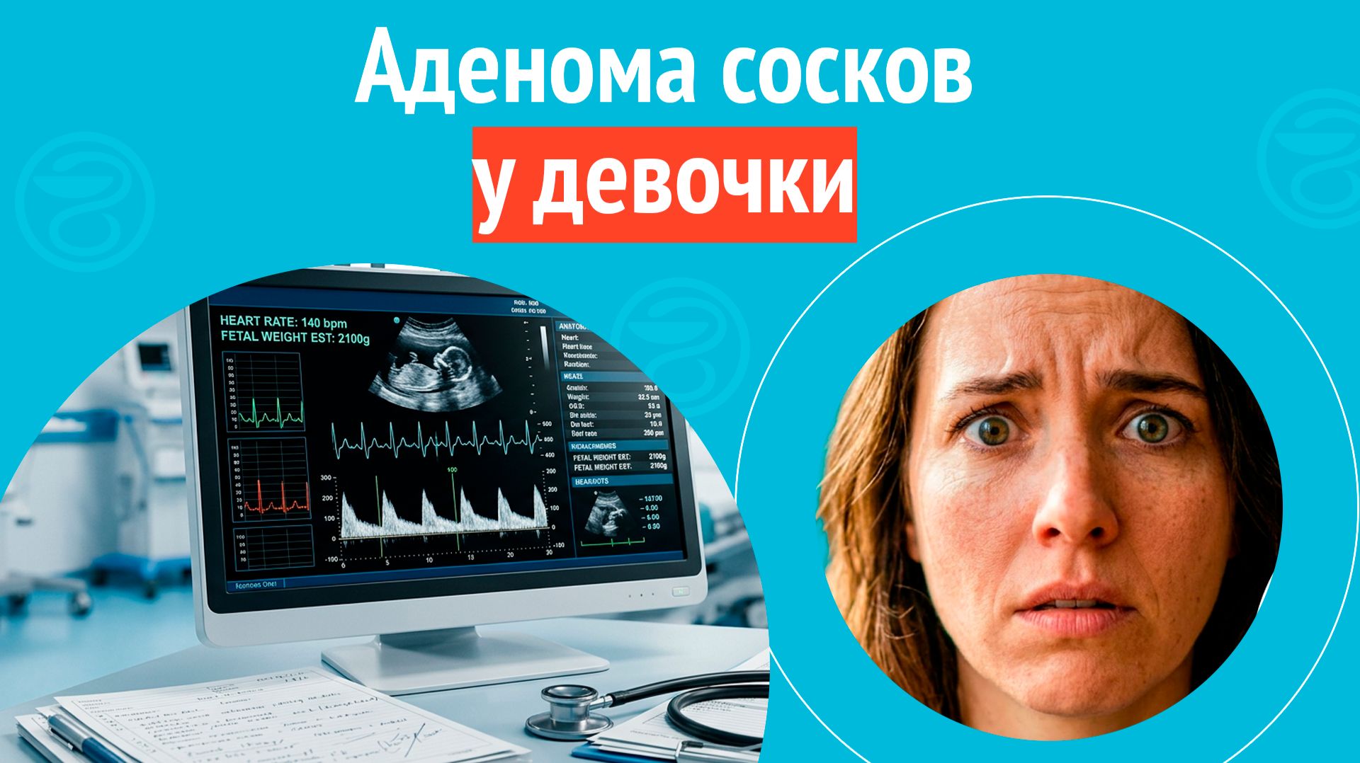 👧 Аденома сосков у девочки. Клинический случай № 1854