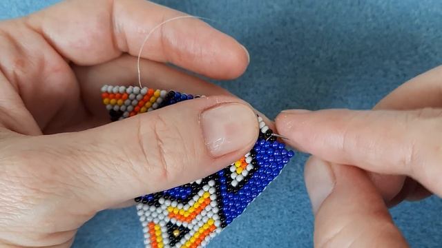 Мозаичное плетение. быстрый способ