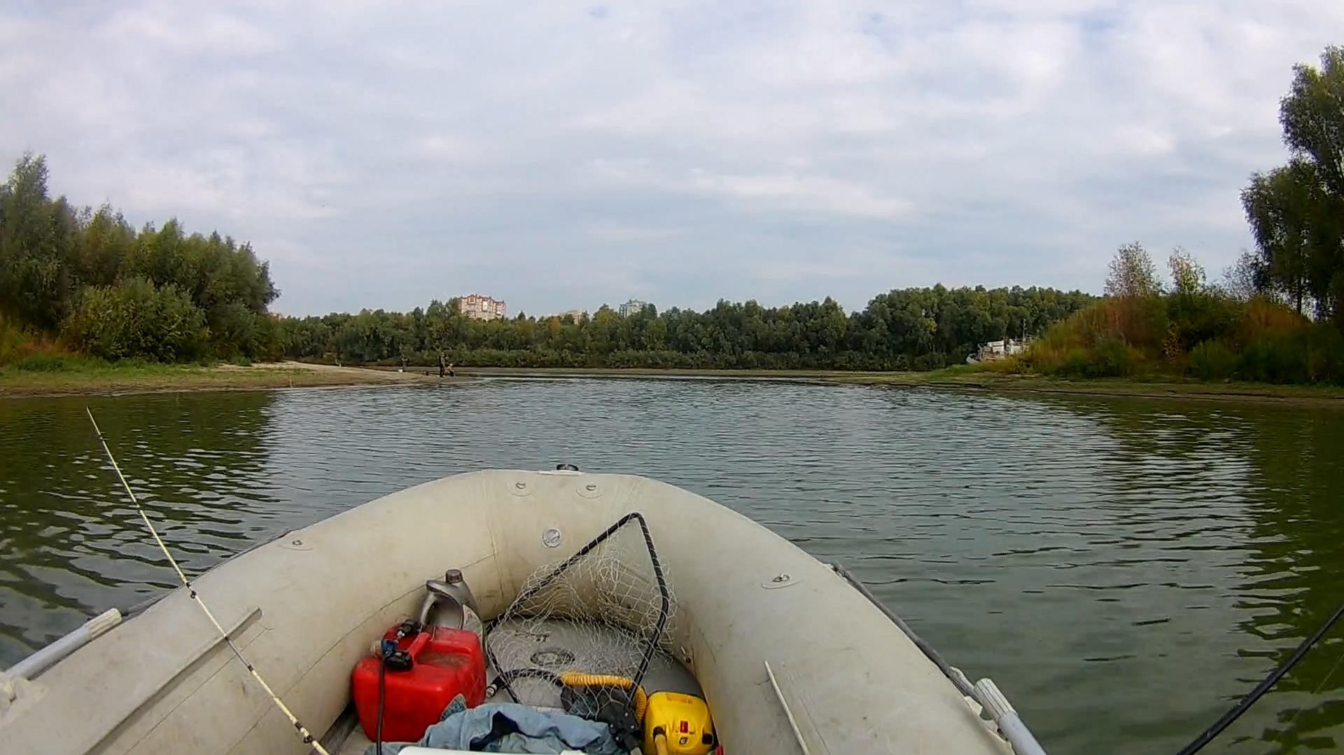 По Рейду 17.09.25 год №3 р Иртыш из зат. Лампочка до пл Сов. р-на ПВХ Badger Sport Line 430 AL мот J