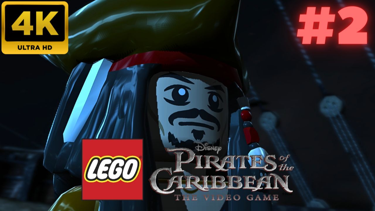 Lego Pirates Of The Caribbean: The Video Game \ Тортуга #2 (4K)