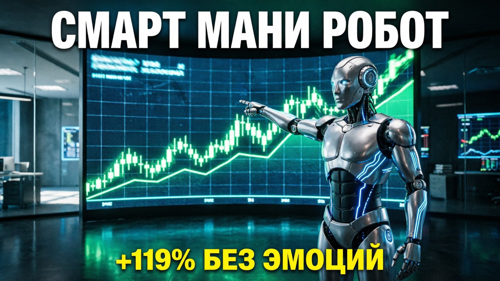 Как я заработал 119 на золоте XAUUSD с помощью SMART MONEY робота