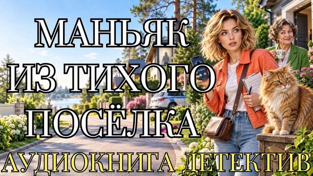 АУДИОКНИГА ДЕТЕКТИВ: МАНЬЯК ИЗ ТИХОГО ПОСЁЛКА СЛУШАТЬ